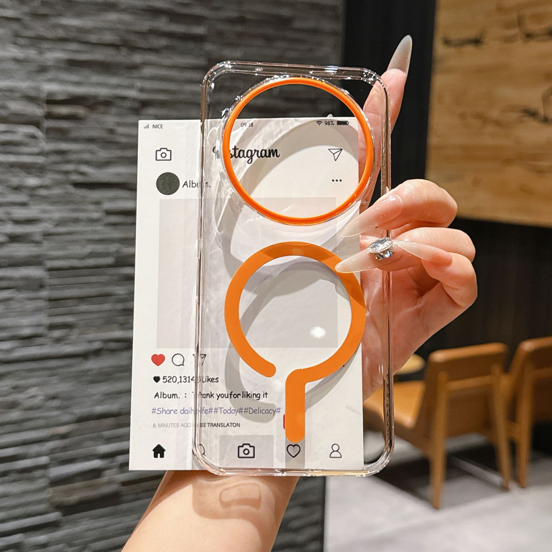 Capa de Telefone Transparente  - Oppo Find X8 avaliação e preço