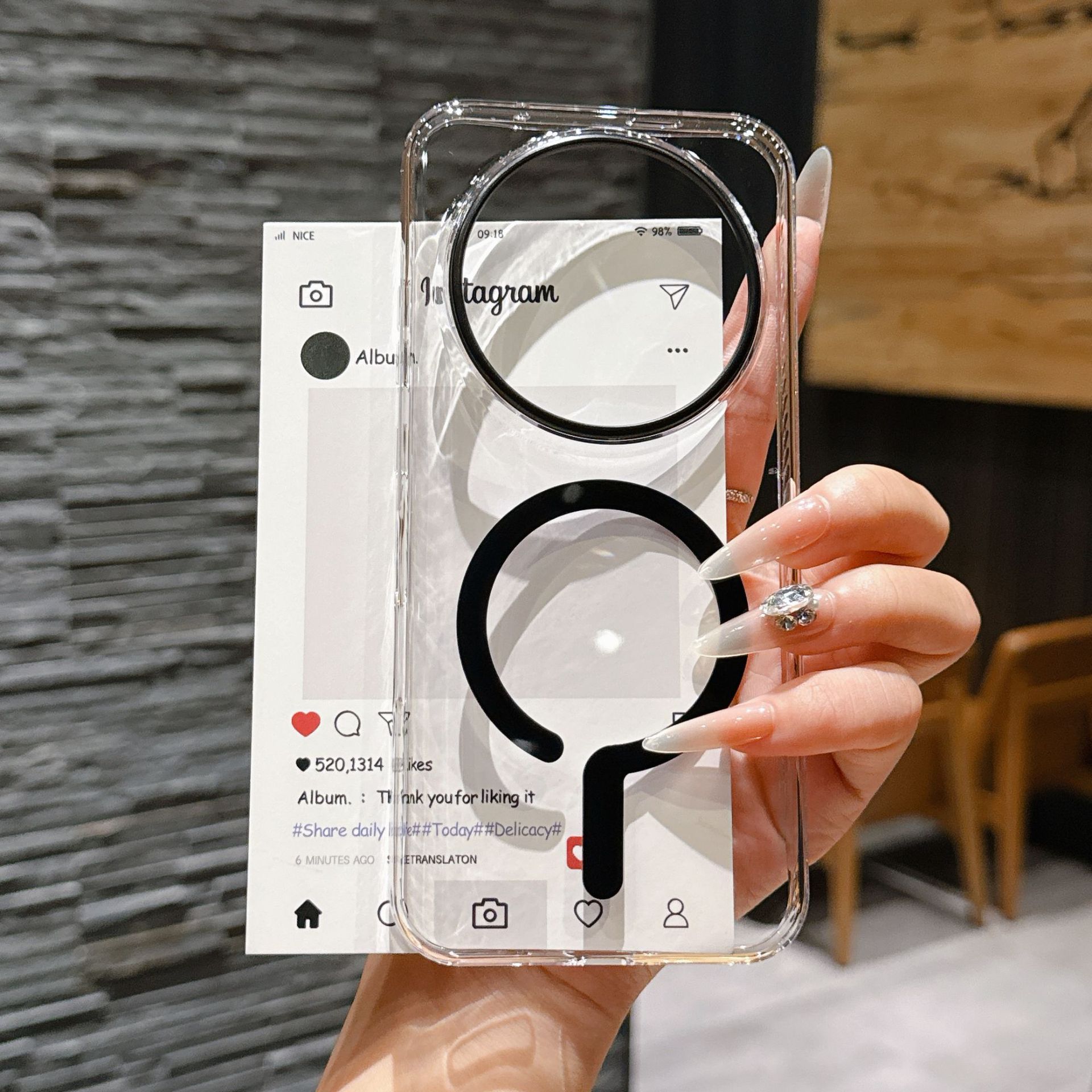 Capa de Telefone Transparente  - Oppo Find X8 avaliação e preço