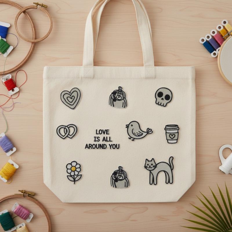 1 Conjunto de Patches Bordados - Phone Accessories And Repairs avaliação e preço
