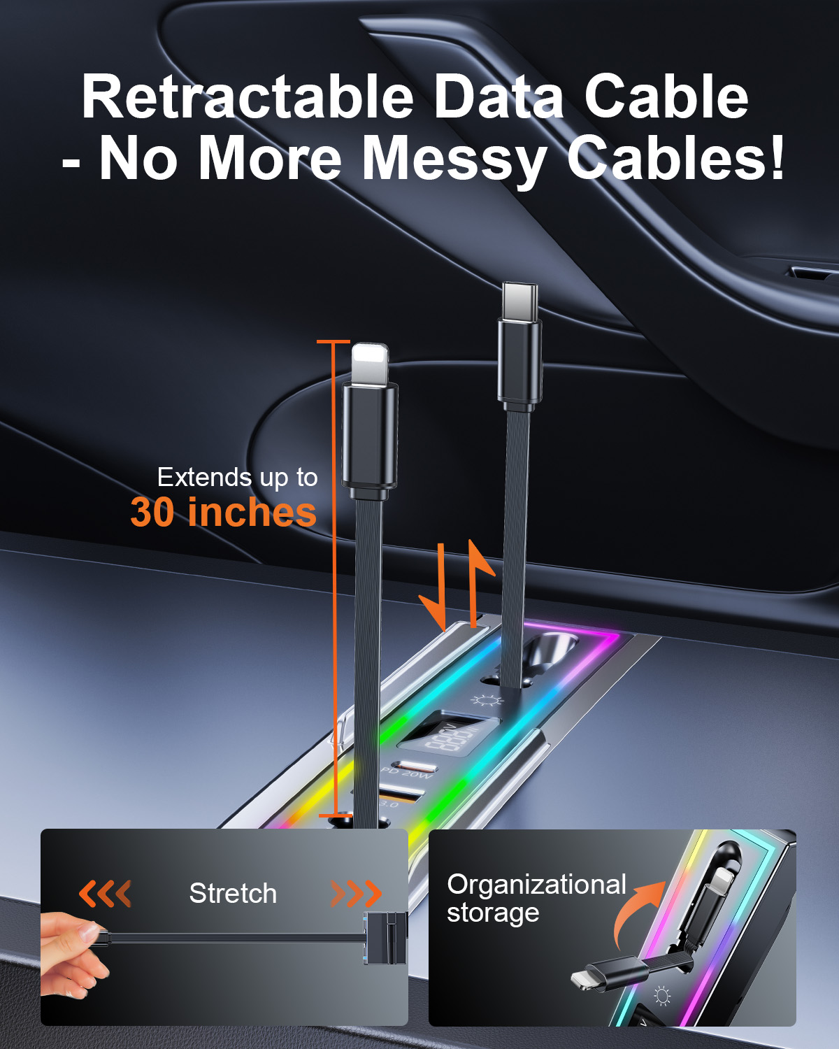 Eary usb hub para tesla modelo - Usb Data Cable avaliação e preço